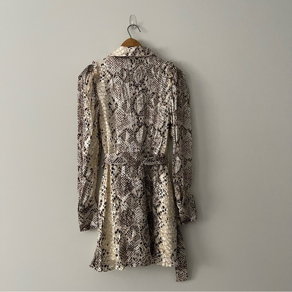 Avili MIB Ted Baker Short Leopard Print Dress Size 1 - Picture 12 of 12